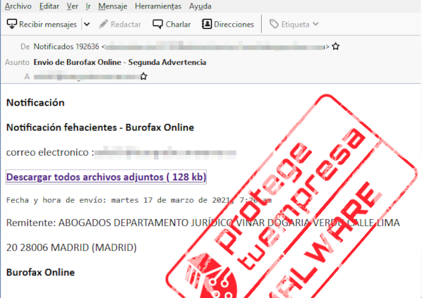 Correo electrónico - Burofax