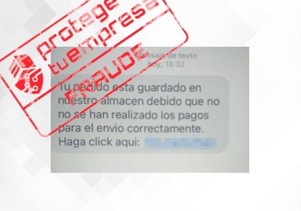 Ejemplo Smishing GLS