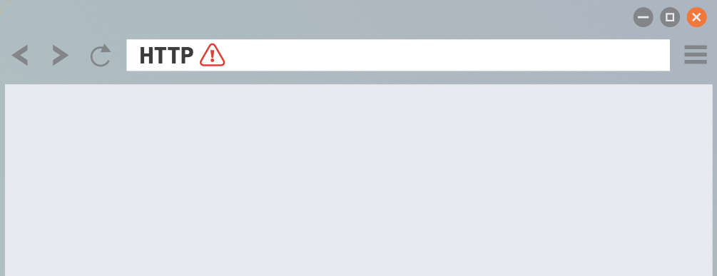 Aviso de «No es seguro» que muestran los navegadores en una web sin HTTPS